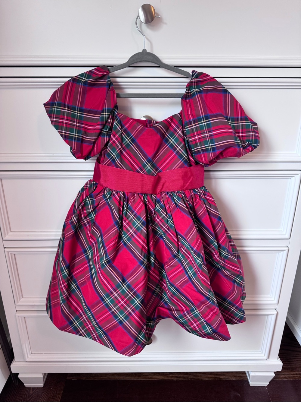 Toddler Janie & Jack Puff Sleeve Party Dress